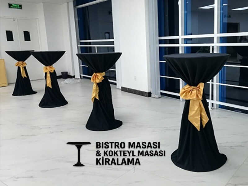 İstanbul ilçelerinde bistro masası ve kokteyl masası kiralama
